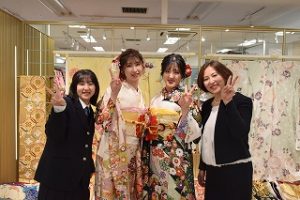 前撮り　振袖　撮影会　TAKAZEN心斎橋店