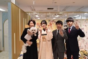 ヴｨンテージ　くすみ　振袖レンタル