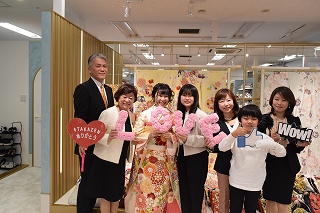 前撮り　振袖　撮影会　レトロ古典