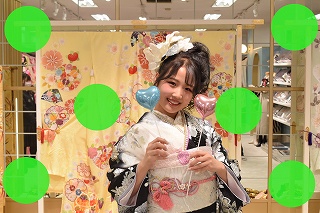 前撮り　振袖　撮影会　モード