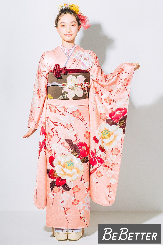 シンプルおしゃれノスタルジック ユニーク サーモンピンク K376 古典 成人式は上品で優雅な古典振袖 成人式振袖 卒業式袴レンタル 前撮りなら Takazen 大阪 梅田 心斎橋 堺 兵庫 神戸三宮 奈良の店舗へ シンプルおしゃれノスタルジック ユニーク サーモンピンク K376 古典 成人式は上品で優雅な古典振袖 成人式振袖 卒業式袴レンタル 前撮りなら Takazen 大阪 梅田 心斎橋 堺 兵庫 神戸三宮 奈良の店舗へ