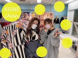レトロ　フリル　振袖レンタル