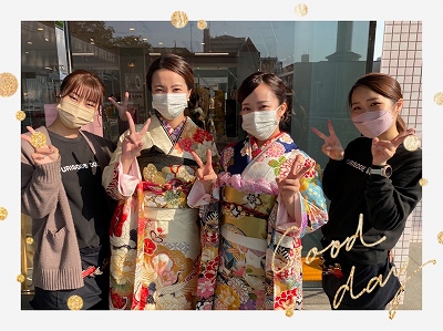 結婚式　お出かけ　振袖