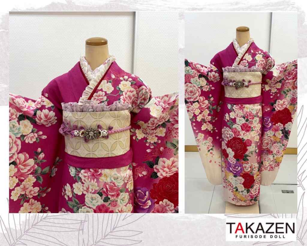 TAKAZEN　タカゼン 　キュート　派手　キラキラ　振袖　成人式　レンタル