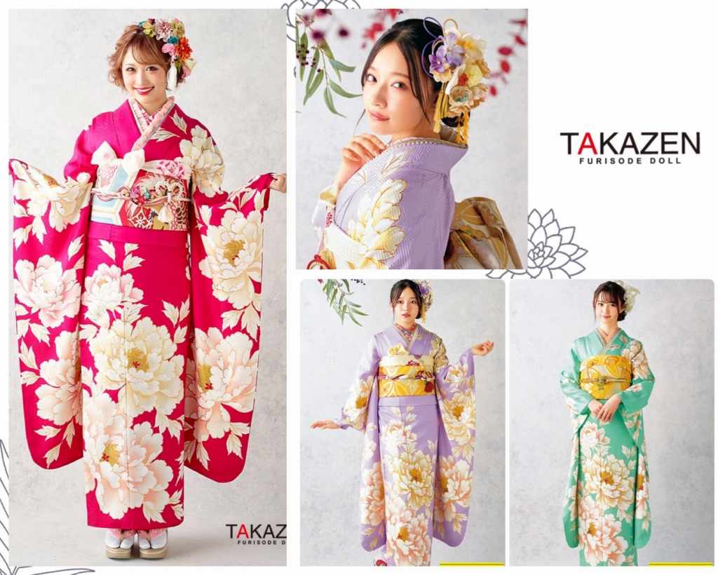 【TAKAZEN神戸店】大人気の淡い系パステルカラーのお振袖で清楚上品系コーデ♡