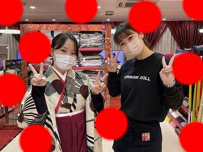 【TAKAZEN梅田本店】♡22日　大阪梅田で袴レンタル可愛い姫ちゃん♡