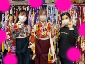 TAKAZEN　タカゼン　袴　卒業式　レンタル　格安　可愛い