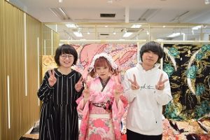 前撮り　振袖　撮影会　キュート