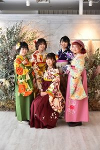 前撮り　ハカマ　撮影会　レトロ　オシャレなスタジオ