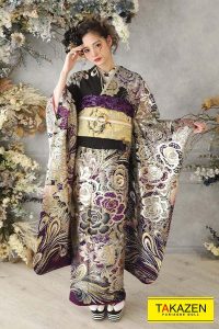 振袖　可愛い　モード　カッコイイ