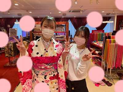 【TAKAZEN梅田本店】♡15日　キュートお振袖姫ちゃん♡