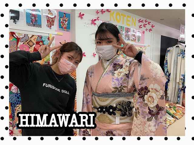 【TAKAZEN奈良店】17日♡今流行りのヴィンテージのくすみピンクで可愛いお振袖姫ちゃんご紹介♡