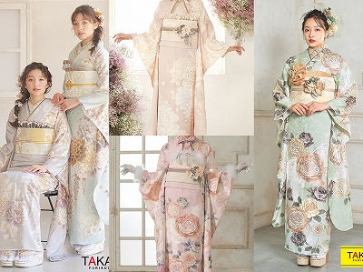 ♡【TAKAZEN堺店】22日　今季大注目イマドキくすみカラーお振袖紹介♡