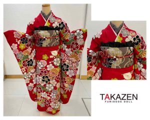 TAKAZEN　タカゼン　古典　振袖　成人式　レンタル　フリル　オシャレ　イマドキ　神戸　三宮