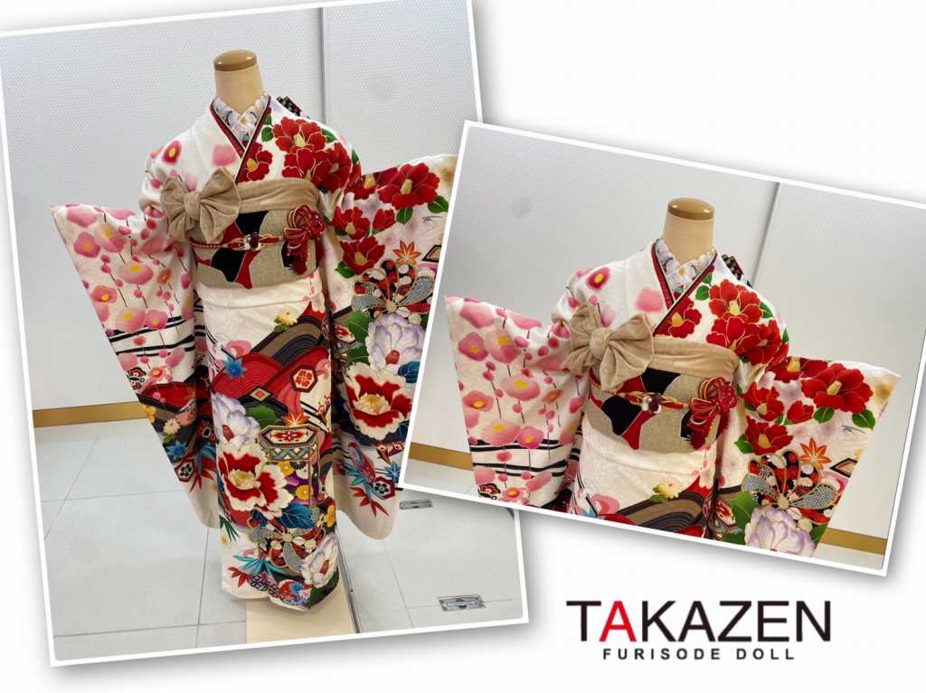 TAKAZEN　タカゼン　キラキラ　振袖　成人式　レンタル