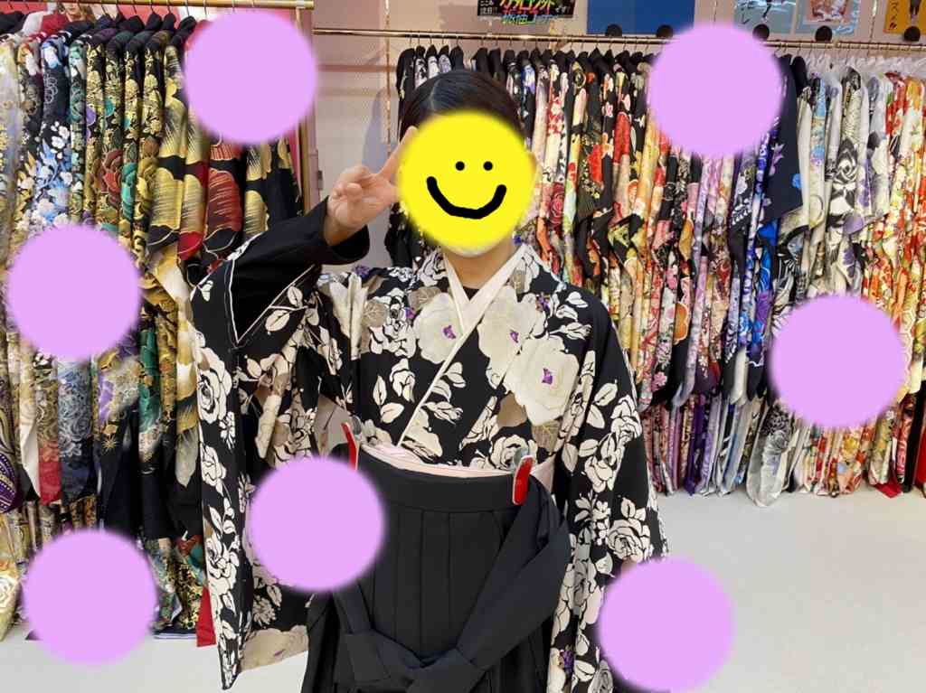 【TAKAZEN神戸店】♡15日　振袖コーデは赤のモード系をシンプルにアレンジ♡成人式の振袖顧客様♪大人気の新作コーデの袴姫ちゃん♡