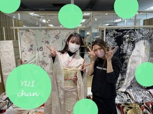 ヴｨンテージ　くすみ　振袖レンタル