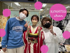 ヴｨンテージ　くすみ　振袖レンタル