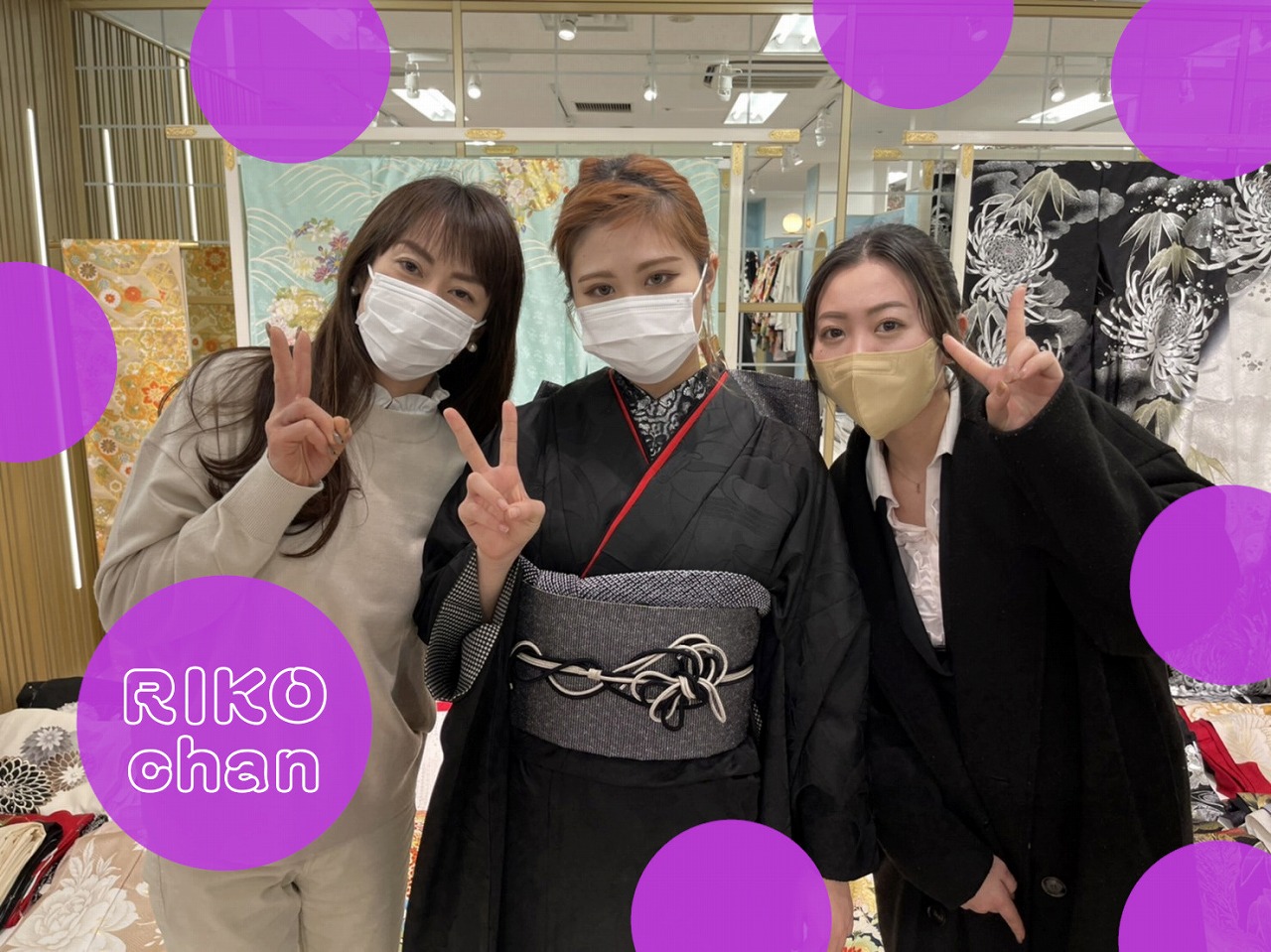 ♡【TAKAZEN心斎橋店】21日　2023年成人個性的オシャレなお振袖＆2022年卒業ハカマ姫ちゃん♡