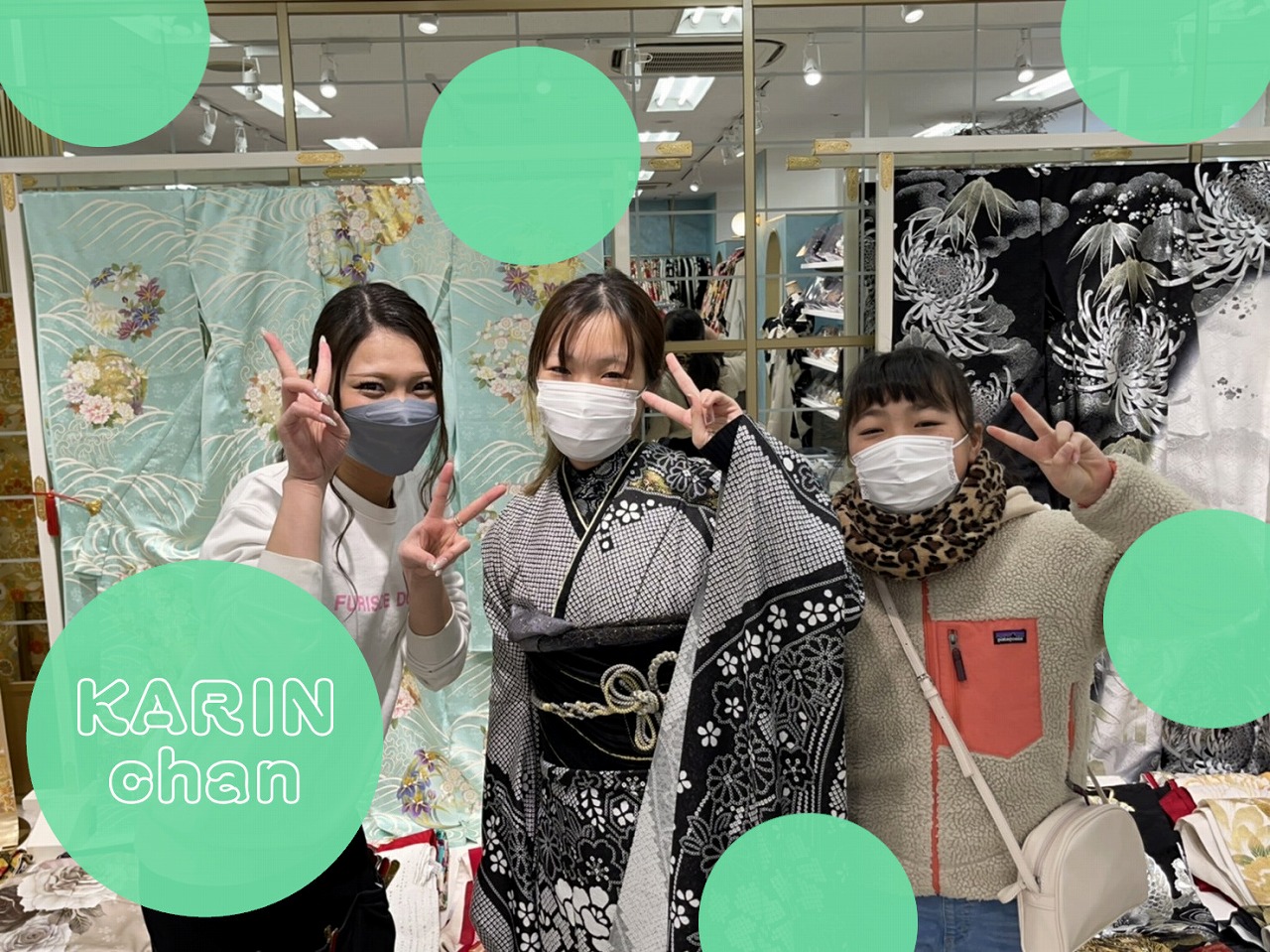 ♡【TAKAZEN心斎橋店】22日　大阪でかわいいお振袖レンタル☆TAKAZEN心斎橋店☆たくさんの2023年成人お振袖＆袴姫ちゃん達♡