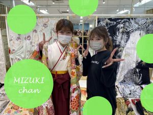 袴　TAKAZEN心斎橋店　卒業式
