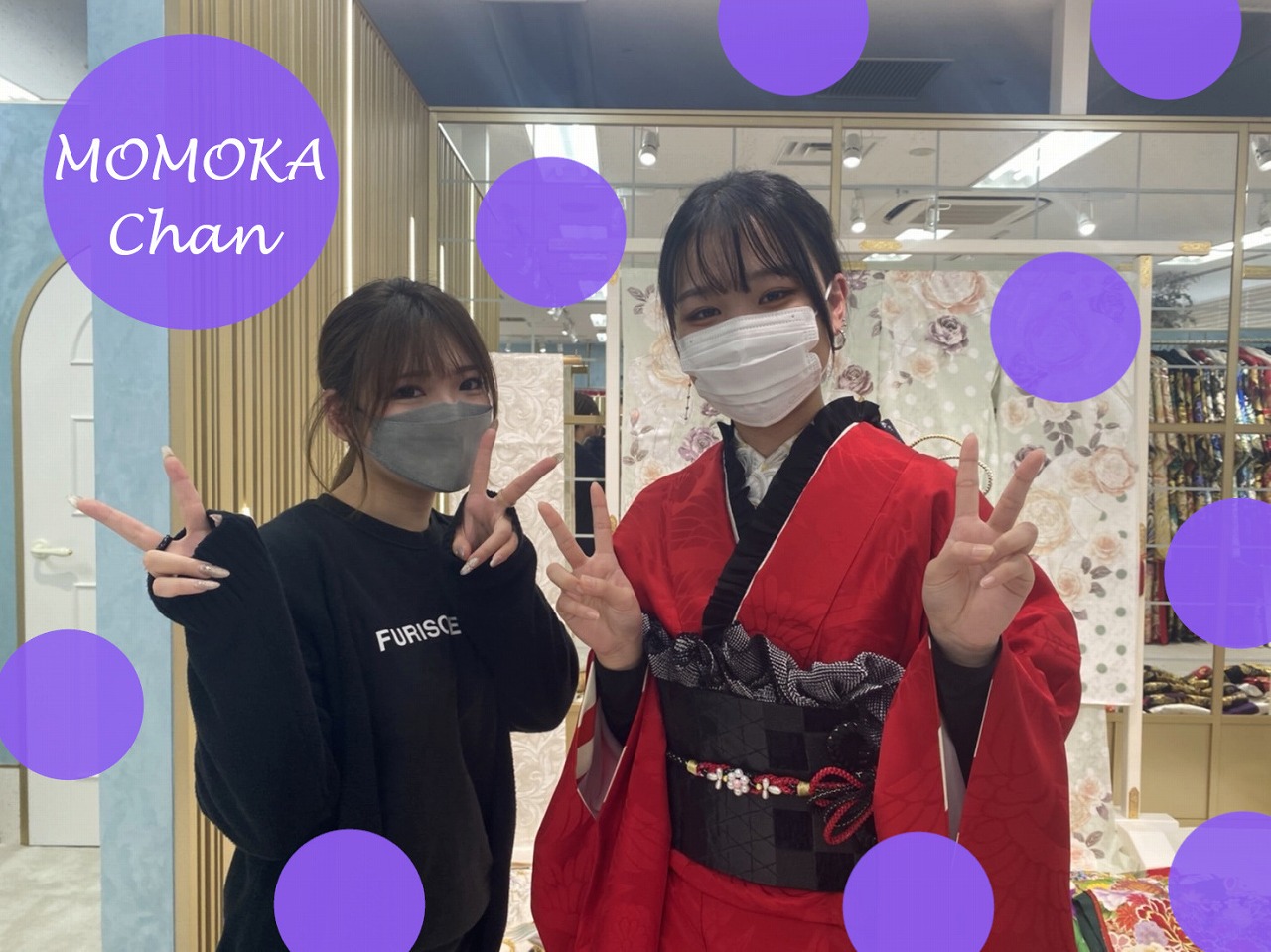 ♡【TAKAZEN心斎橋店】9日　2023年お振袖＆2022年卒業式袴の沢山のご来店姫ちゃん♡