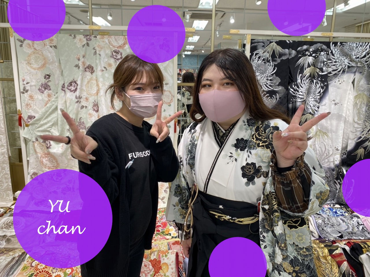 ♡【TAKAZEN心斎橋店】11日　卒業式の袴レンタル☆モード系袴姫ちゃん♡