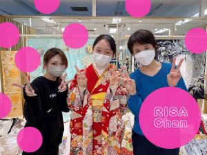 古典　くすみ　振袖レンタル