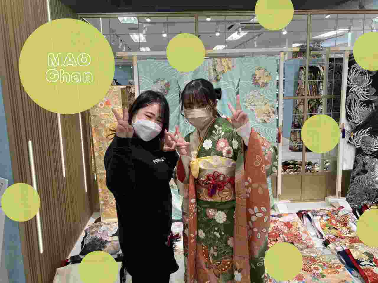 ♡【TAKAZEN心斎橋店】28日　なんばの2023年成人のお振袖たち＆袴姫ちゃんたち♡