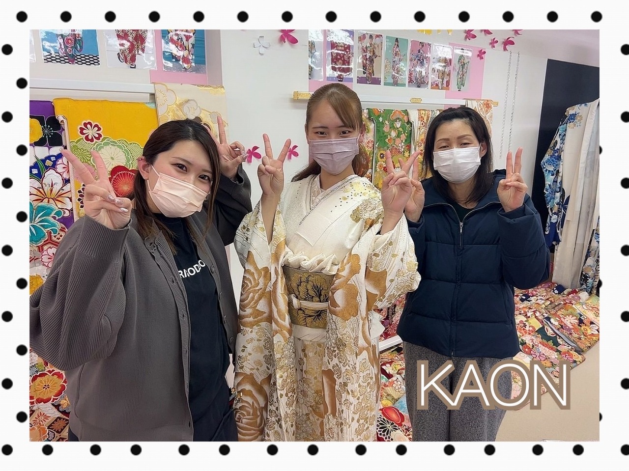 白地振袖　ゴージャス　キラキラ振袖