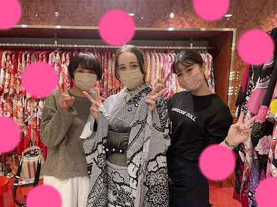 【TAKAZEN梅田本店】♡10日　ヴィンテージのお振袖＆ハカマ姫ちゃん♡