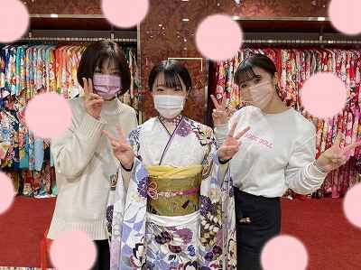 【TAKAZEN梅田本店】♡14日　今田美桜ちゃんお振袖姫ちゃん♡