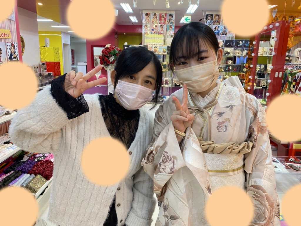 TAKAZEN　タカゼン　ヘップバーン　くすみカラー　オリジナル　振袖　成人式　レンタル