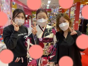 TAKAZEN　タカゼン　モード　　派手　キラキラ　振袖　成人式　レンタル