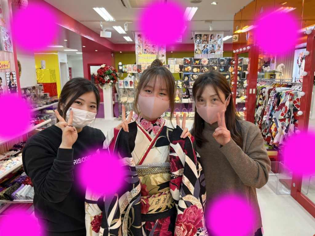 TAKAZEN　タカゼン　モード　派手　キラキラ　振袖　成人式　レンタル