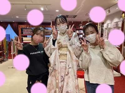 【TAKAZEN梅田本店】♡8日　カワイイお振袖姫ちゃん♡