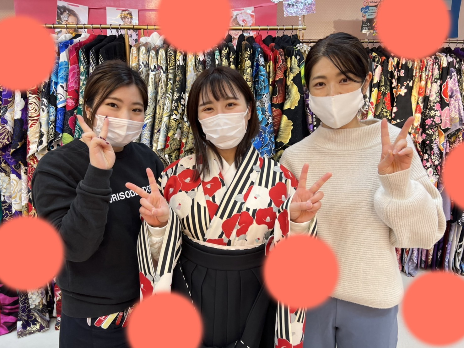 TAKAZEN　タカゼン　袴　卒業式　レンタル　格安　可愛い