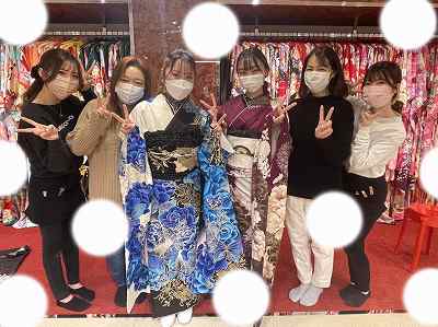 【TAKAZEN梅田本店】♡30日　2023年2024年お振袖姫ちゃん♡