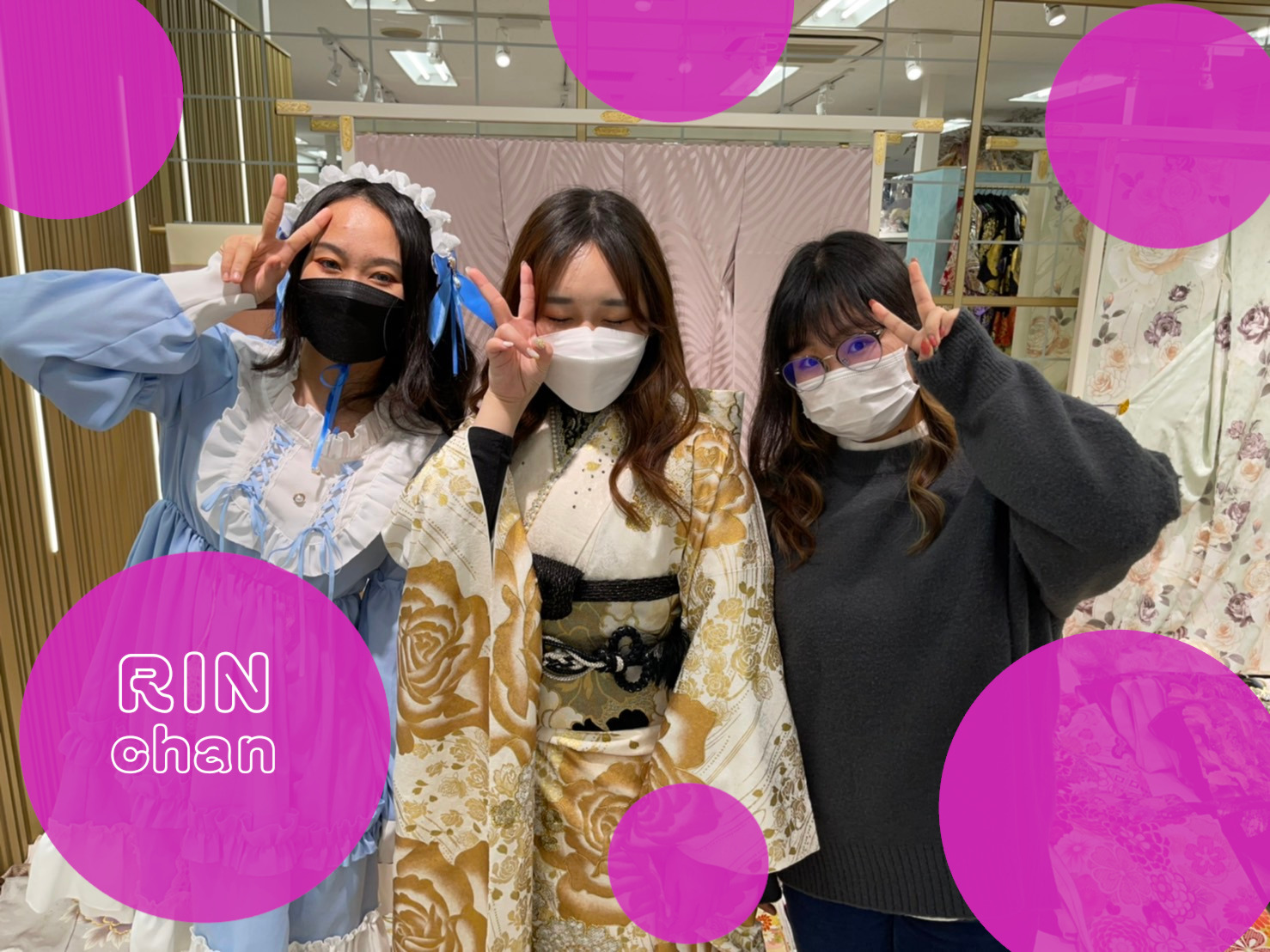 ♡【TAKAZEN心斎橋店】13日　大阪難波でイマドキオシャレ☆2023年成人お振袖＆2022年卒業可愛いハカマ姫ちゃん達♡
