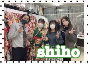 成人式　奈良振袖レンタル　緑古典