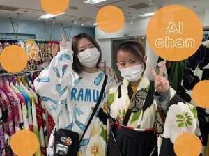 持ち込み　古典柄　袴レンタル