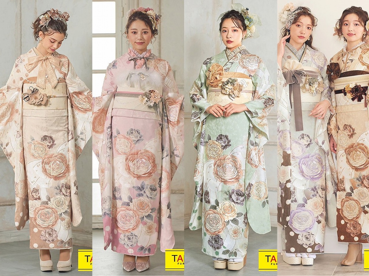 【TAKAZEN奈良店】７日♡TAKAZENオリジナル！ヘップバーンお振袖のご紹介♡