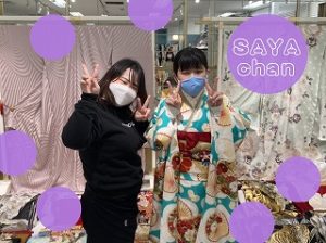 ヴｨンテージ　くすみ　振袖レンタル
