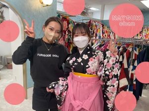 古典　ピンク　可愛い　袴レンタル