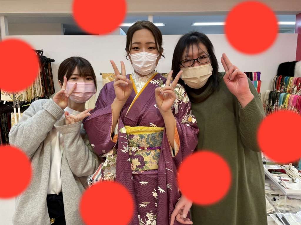 【TAKAZEN神戸店】♡2日　ママ振をイマドキにアレンジしてカワイイコーデに変身のママ振姫ちゃん♡
