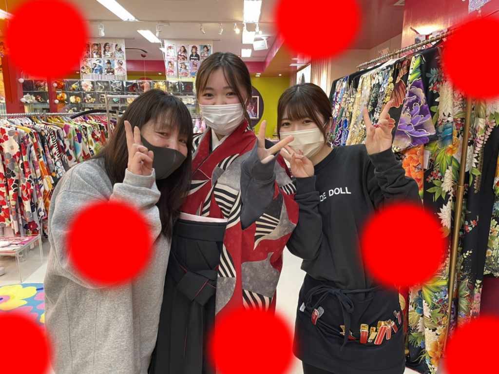 【TAKAZEN神戸店】♡14日　卒業シーズンまでもうすぐ♡大人気のレトロの袴姫ちゃん♡
