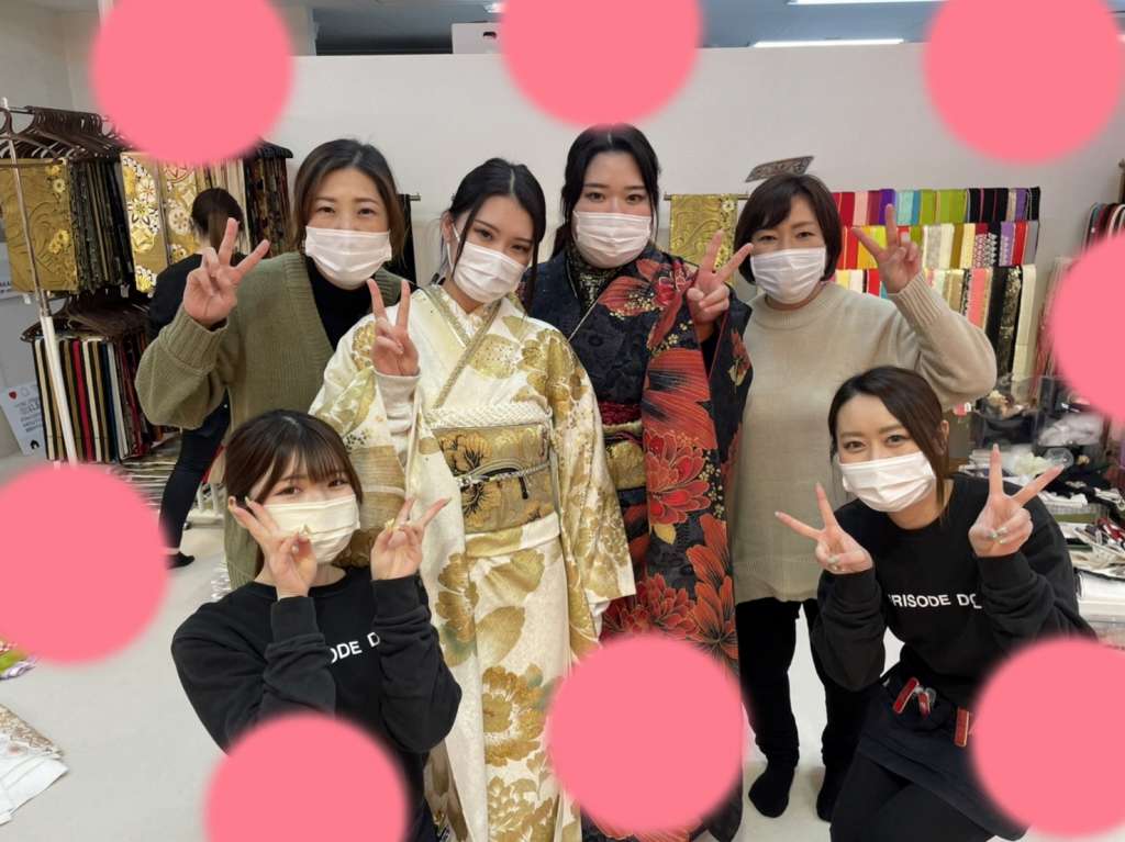 【TAKAZEN神戸店】♡26日　キラキラモードでお揃いコーデの振袖姫ちゃん♡