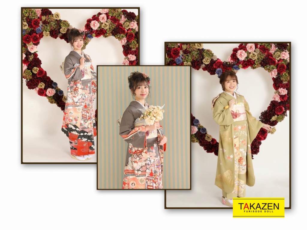 【TAKAZEN神戸店】神戸・三宮で成人式ママ振袖持ち込み格安撮影プラン☆ヘアメイク・着付け・撮影料込♪