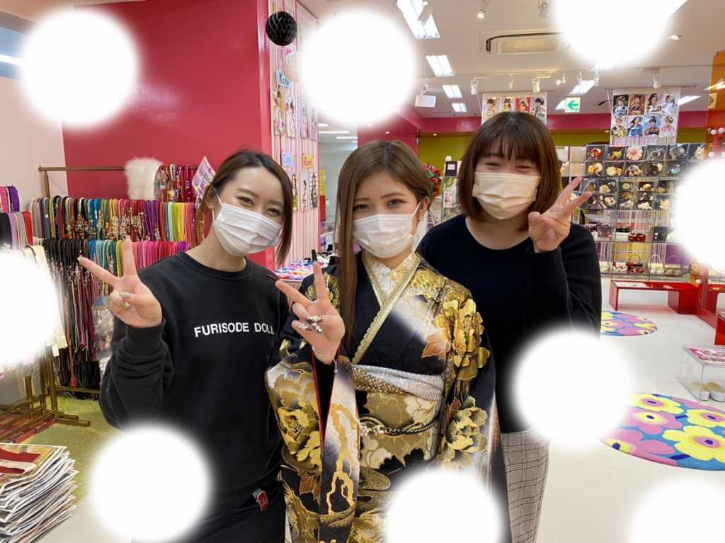 【TAKAZEN神戸店】♡17日　大人気のジャパンモード・龍のキラキラカッコイイ振袖姫ちゃん♡