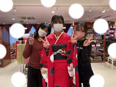 【TAKAZEN梅田本店】♡24日　ヴィンテージお振袖姫ちゃん♡